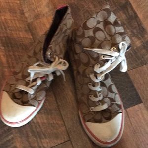 Ladies Coach Hi Tops